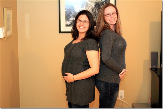 Kelley and Katie_preggo_1.15.12